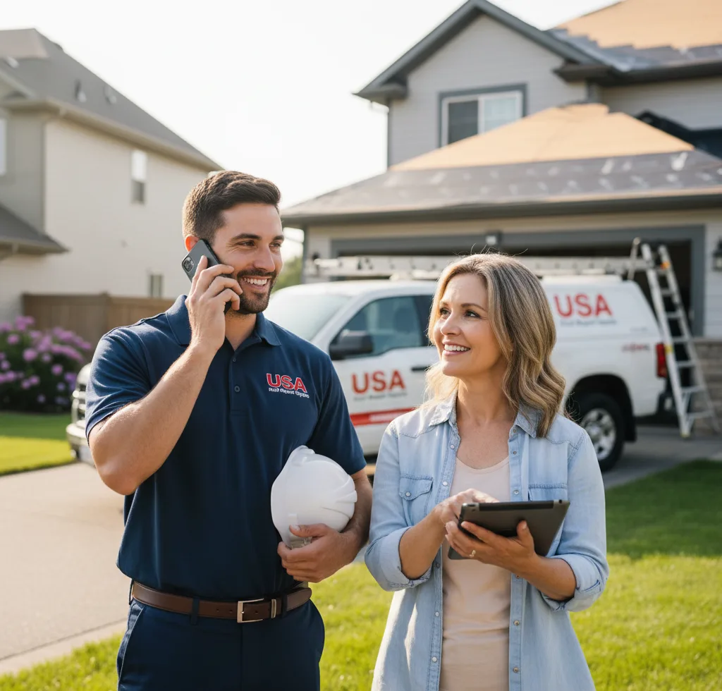USA Roof Repair Experts customer support in Potomac